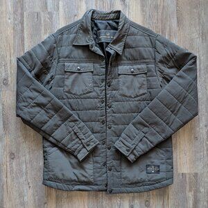 United By Blue Men's M Bison Snap Jacket, Gray